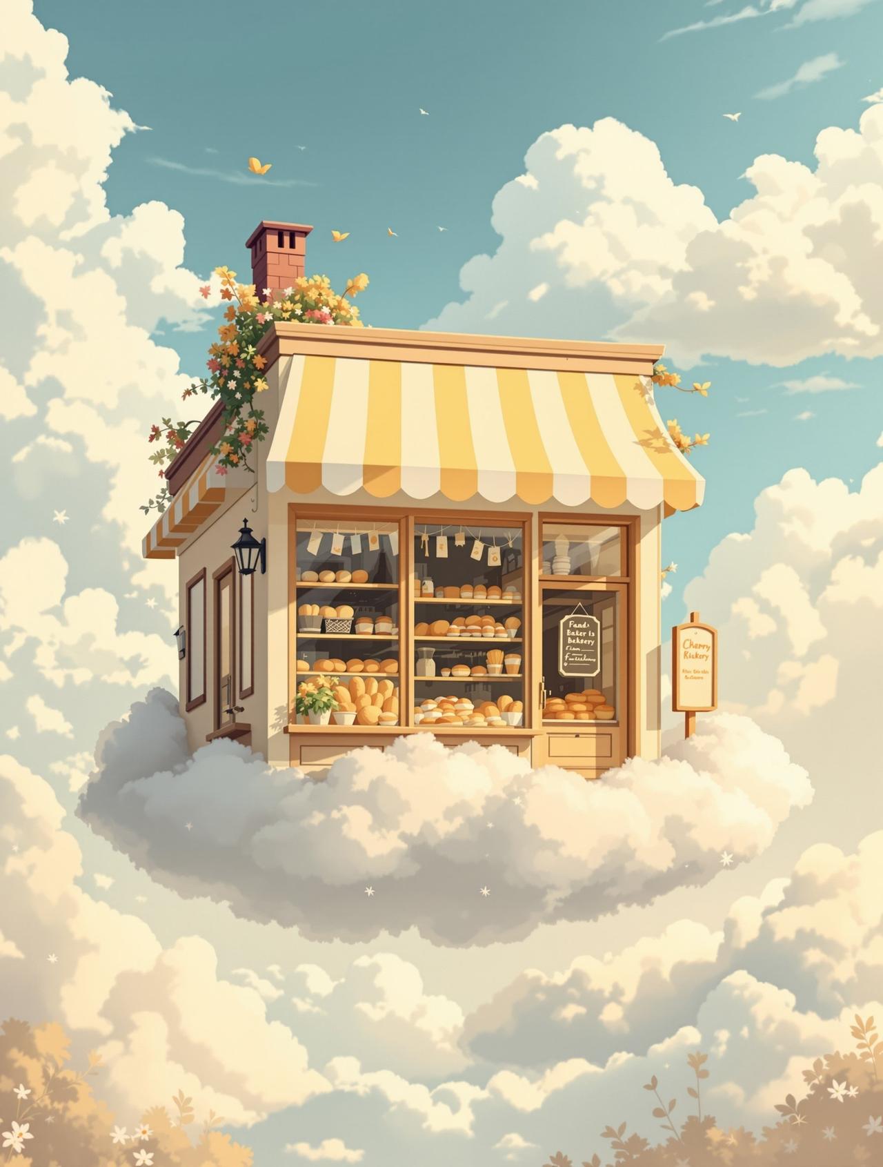 云朵面包店 - 香蕉文化漫画下拉式百度连载作品封面