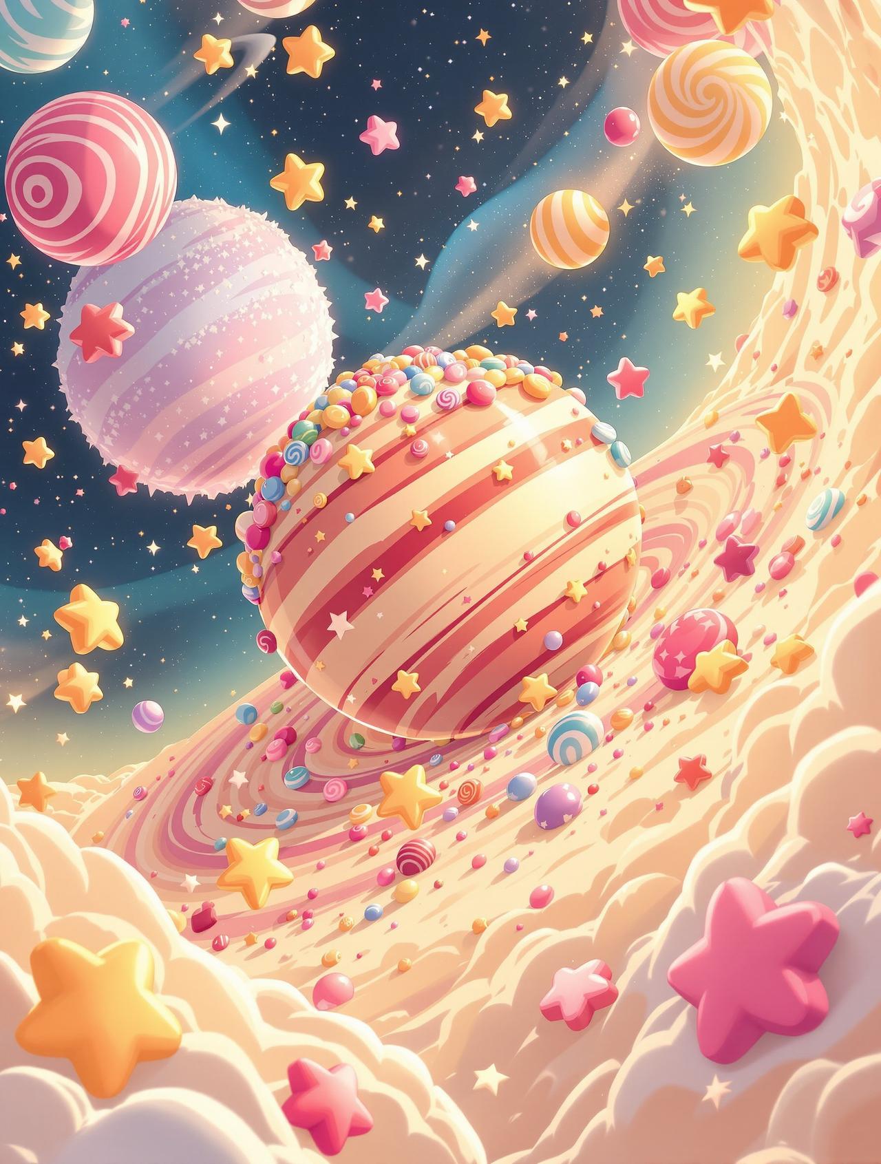 糖果星辰 - 香蕉文化漫画下拉式百度连载作品封面